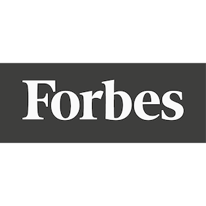 Logo Forbes pour indiquer qu'Oliver James Lilos a fait l'objet d'un article dans cette publication.