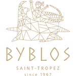 Hotel Byblos hotel logo to demonstrate the hotel as an Oliver James Lilos' partner.
