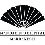 Mandarin Oriental Marrakech hotel logo to demonstrate the hotel as an Oliver James Lilos' partner.