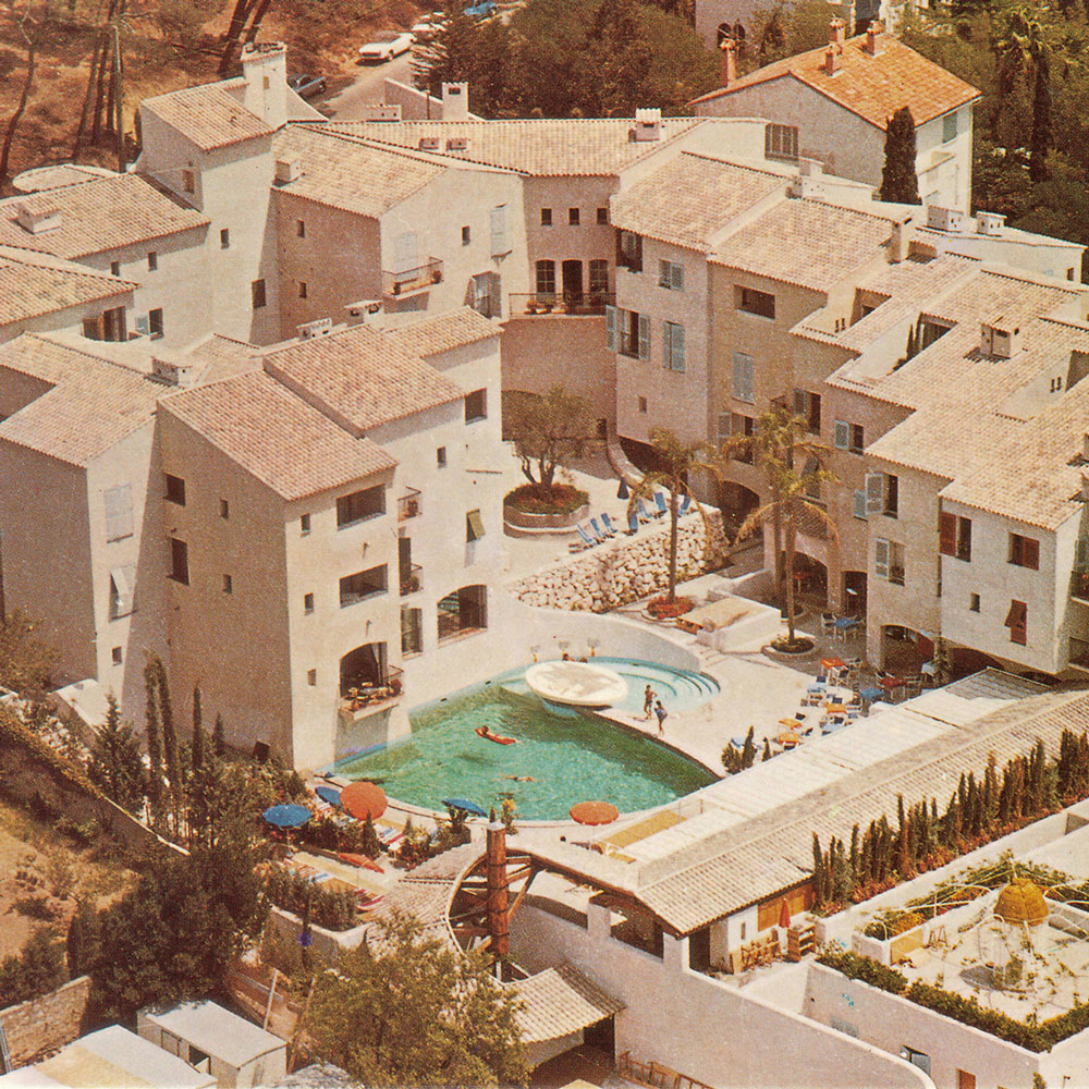 Oliver James Lilos luxury upholstered pool floats at Hotel Byblos Saint Tropez